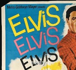 Kissin Cousins Original Quad Movie Poster Elvis Presley 1964