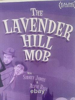 LAVENDER HILL MOB UK DS 4K RR Quad Movie Poster 2024 EALING COMEDY ALEC GUINNESS