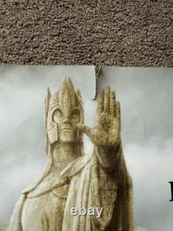 LORD OF THE RINGS Fellowship 2001 original cinema poster UK Quad 30x40 adv