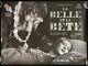 La Belle Et La Bete Original Quad Movie Poster Bfi 2013 Jean Cocteau