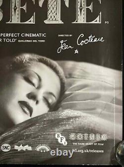 La Belle et La Bete Original Quad Movie Poster BFI 2013 Jean Cocteau
