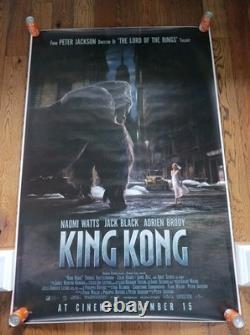 Large 4'x6' Bus Shelter 2005 King Kong Movie Poster