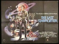 Last Starfighter Original Quad Movie Poster 1984