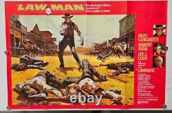Lawman (1971) Original UK Quad movie poster