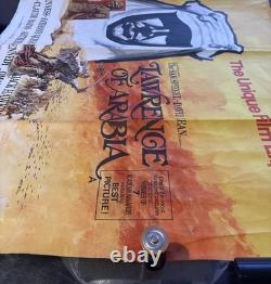 Lawrence Of Arabia 1962 UK Quad 71 RR Rare Movie Film Cinema Poster Peter OToole