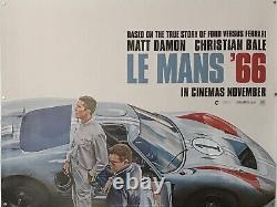Le Mans'66 (2019)- Original Movie Poster, UK Quad (30 X 40)