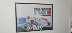 Le Mans'66 (2019) Original UK Cinema Quad Movie Poster 30x40