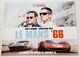 Le Mans'66 2019 Uk Quad Matt Damon Christian Bale Ford V Ferrari Cinema Movie