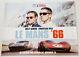 Le Mans'66 2019 Uk Quad Matt Damon Christian Bale Ford V Ferrari Cinema Movie