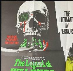 Legend Hell House / Vault of Horror Original Quad Movie Poster