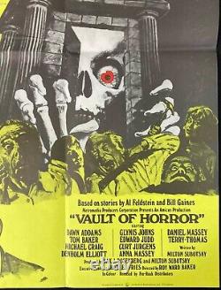 Legend Hell House / Vault of Horror Original Quad Movie Poster