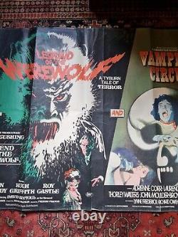 Legend Of The Werewolf Original Horror Quad Hammer Film Cinema Poster
