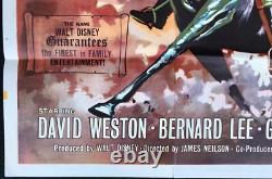 Legend of Young Dick Turpin ORIGINAL Quad Movie Poster Bernard Lee Disney 1966