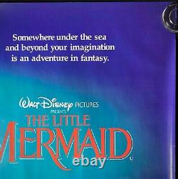 Little Mermaid Original Quad Movie Film Cinema Poster Walt Disney 1989