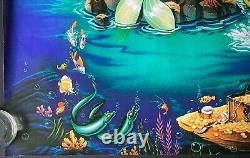 Little Mermaid Original Quad Movie Film Cinema Poster Walt Disney 1989