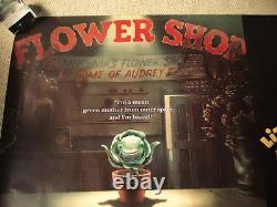 Little Shop Of Horrors Uk Quad Film Poster 1986 Vintage 40 Yrs Old Original Gem