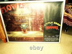 Little Shop Of Horrors Uk Quad Film Poster 1986 Vintage 40 Yrs Old Original Gem