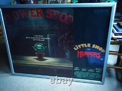 Little Shop Of Horrors Uk Quad Film Poster 1986 Vintage 40 Yrs Old Original Gem