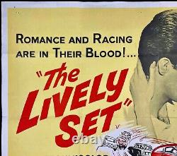 Lively Set Original Quad Movie Poster James Darren Doug McClure 1964