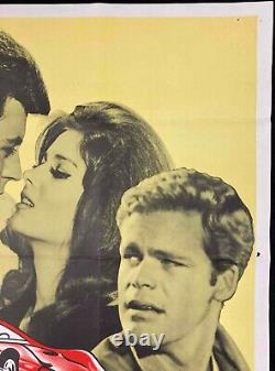Lively Set Original Quad Movie Poster James Darren Doug McClure 1964