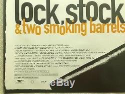 Lock Stock and Two Smoking Barrels Original Movie Quad Poster 1998 Vinnie Jones