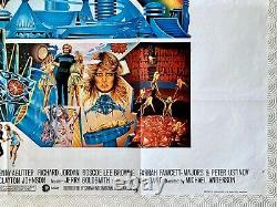 Logan's Run Original 1976 Quad Movie Poster Michael York Jenny Agutter Moll Art