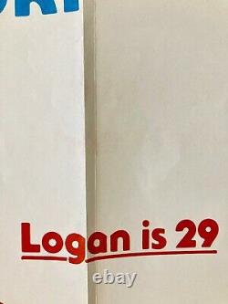 Logan's Run Original Movie Quad Poster 1976 Michael York Jenny Agutter