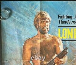 Lone Wolf McQuade Original Quad Movie Cinema Poster Chuck Norris 1983