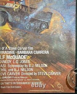 Lone Wolf McQuade Original Quad Movie Cinema Poster Chuck Norris 1983