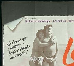 Loot Original Quad Movie Poster Joe Orton Hywel Bennett Richard Attenborough'70