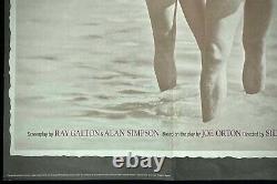 Loot Original Quad Movie Poster Joe Orton Hywel Bennett Richard Attenborough'70