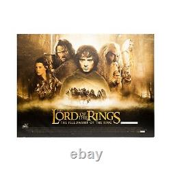 Lord Of The Rings Fellowship Of Ring 2001 Original Quad Movie Poster