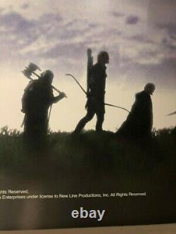 Lord Of The Rings Fellowship Of The Ring #2 Original Promo Poster British Quad