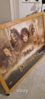 Lord Of The Rings Original Movie Poster Framed