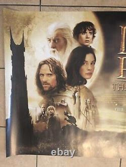 Lord Of The Rings The Two Towers Original UK Movie 2 Quad Set (2002)