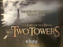Lord Of The Rings The Two Towers Original UK Movie 2 Quad Set (2002)