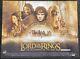 Lord Of The Rings Uk Quad Poster (12 X 16) Signed By Elijah Wood/john Rhys Davis