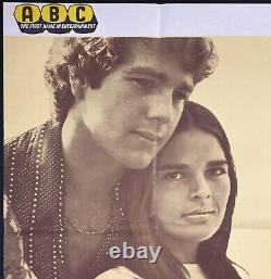 Love Story Original Quad Movie Film Cinema Poster Ali McGraw Ryan O'Neal 1970