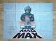 Mad Max (1979) Original Uk Quad Movie Poster Mel Gibson Road Warrior
