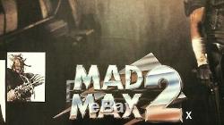 MAD MAX 2 original 1982 UK quad movie poster ROLLED UNFOLDED