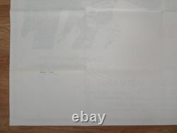 MAGNUM FORCE (1973, RR1970s) rare original UK QUAD POSTER Clint Eastwood