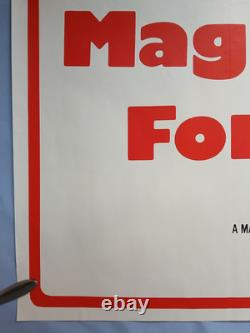 MAGNUM FORCE (1973, RR1970s) v. Rare original UK quad poster Clint Eastwood