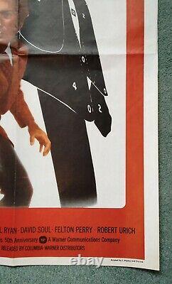 MAGNUM FORCE (1973) original UK quad movie poster CLINT EASTWOOD DAVID SOUL