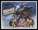 Mint/rolled'80 Star Wars The Empire Strikes Back British Quad Movie Poster