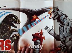 MONSTER FROM AN UNKNOWN PLANET / Terror Of Mechagodzilla POSTER UK QUAD GODZILLA