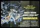 Moonraker Original 1979 British Quad 30x40 James Bond 007 Roger Moore