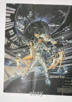 MOONRAKER Vintage JAMES BOND 1strelease Cinema Original 1979 Movie Poster UKQuad