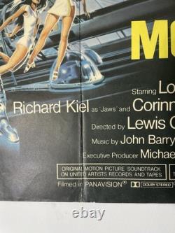 MOONRAKER Vintage JAMES BOND 1strelease Cinema Original 1979 Movie Poster UKQuad