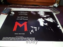 M original POSTER BFI UK QUAD 30x40 RE-RELEASE 2014 FRITZ LANG PETER LORRE