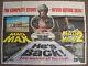 Mad Max 1+2 Quad Cinema Film Poster George Miller Mel Gibson